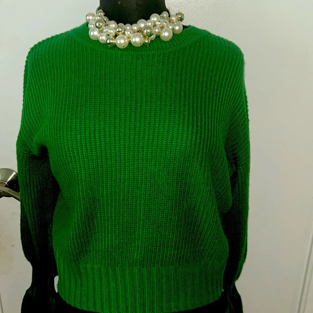 Mustard Seed like new Green Women's Sweater size S - Picture 1 of 4